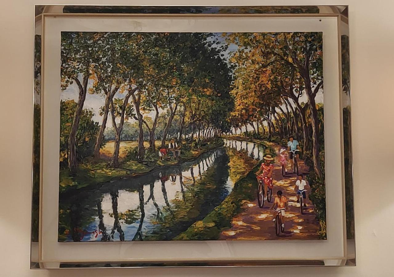 Rue Du Chateau A Cabrieres D'Avignon Panzió Kültér fotó