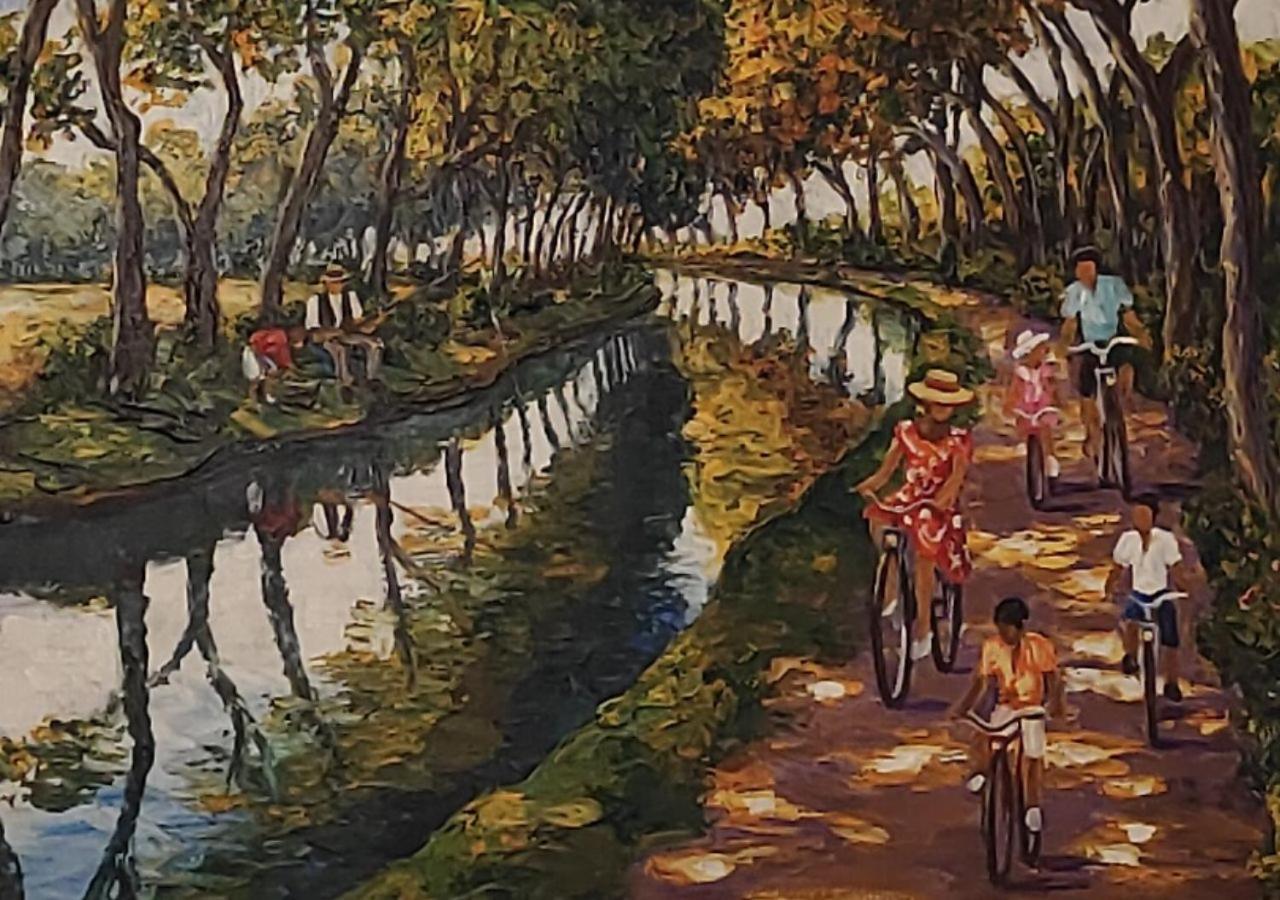 Rue Du Chateau A Cabrieres D'Avignon Panzió Kültér fotó